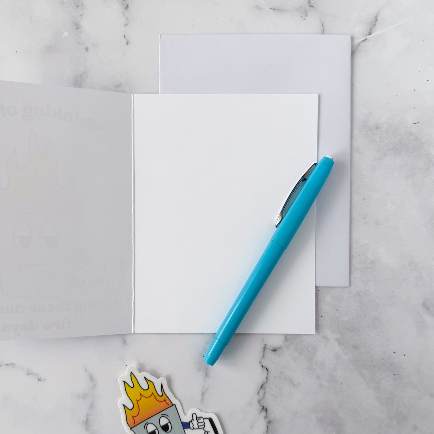 Dumpster Fire Greeting Card