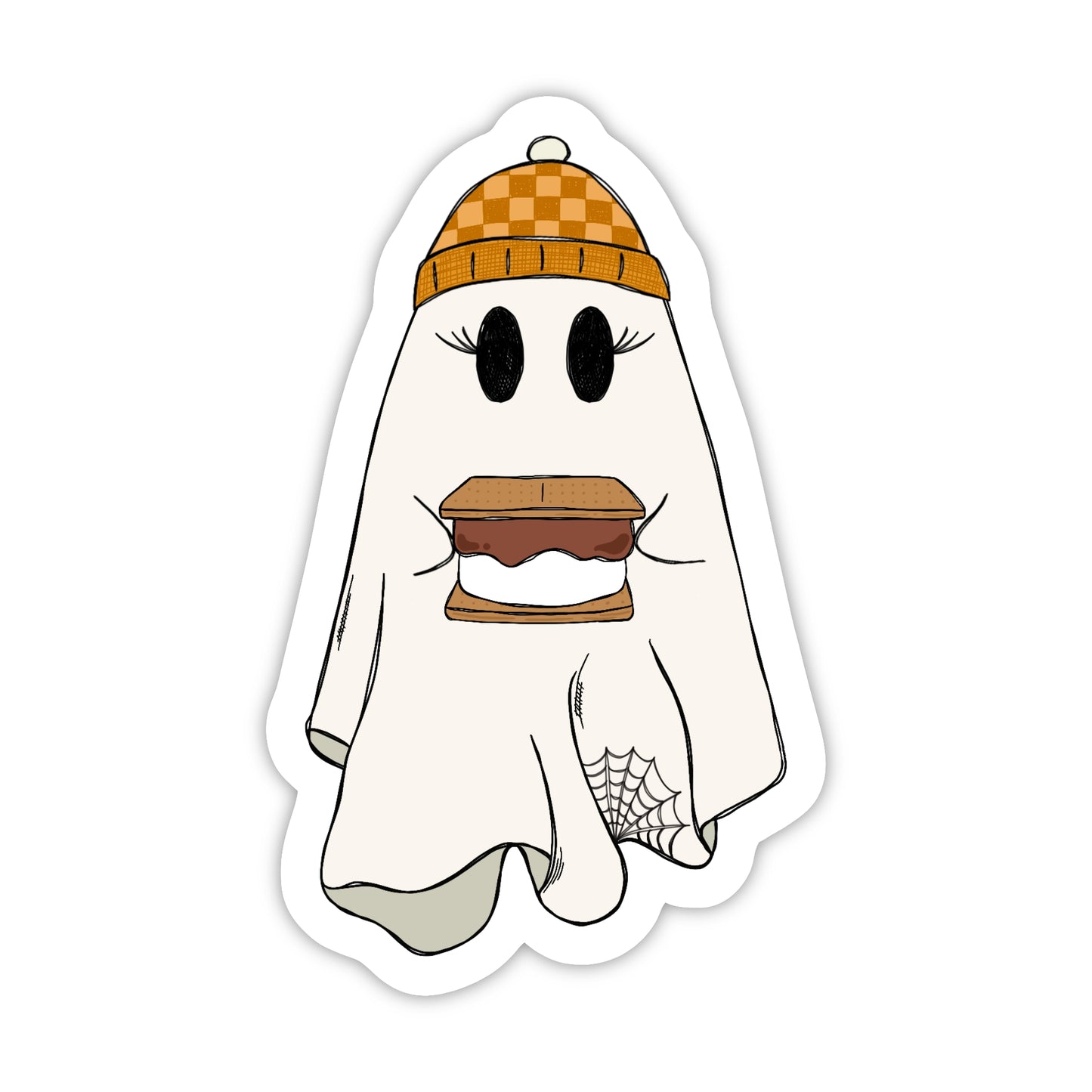 Ghost S’mores Sticker