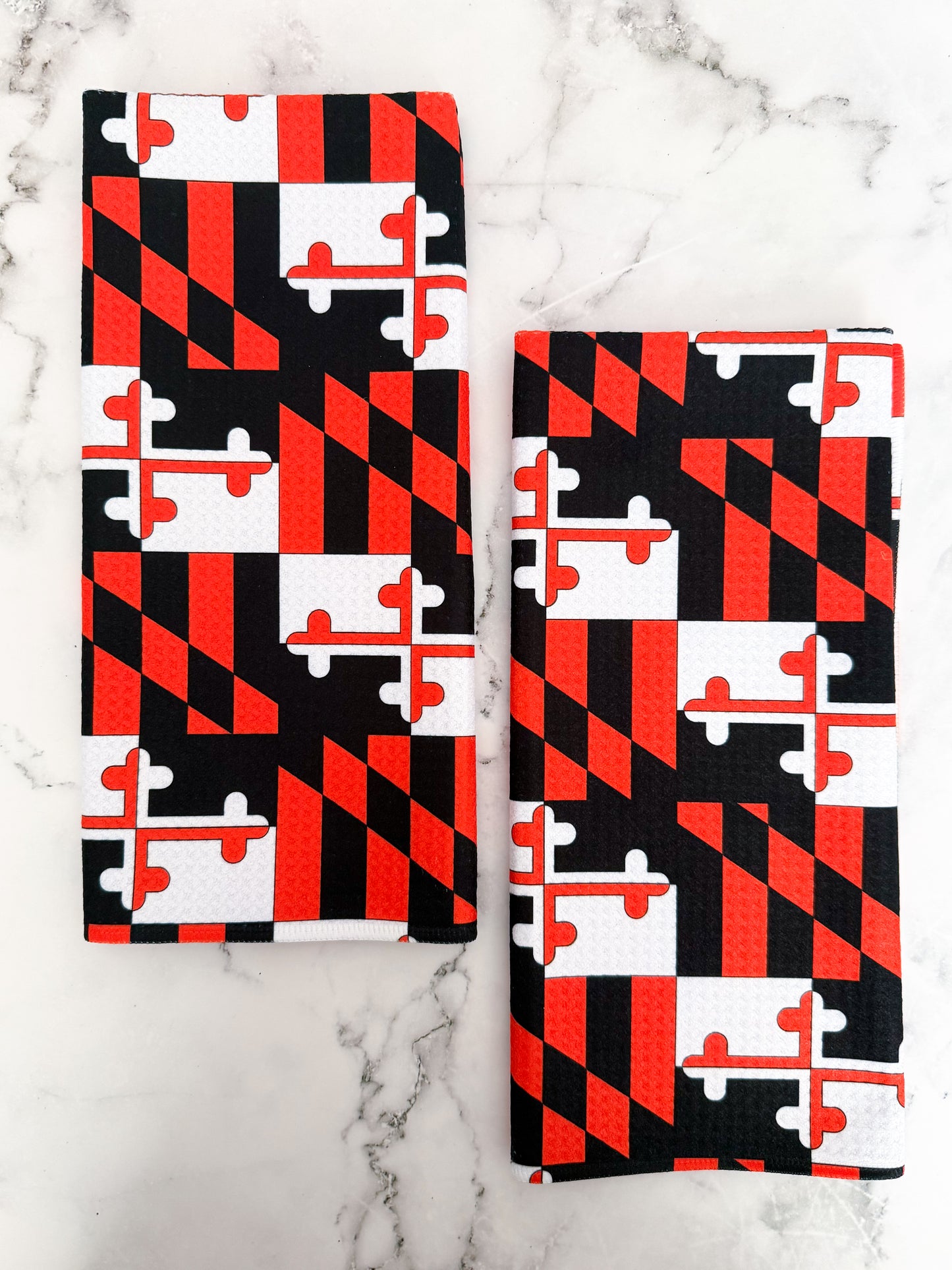 Orioles Flag Baltimore Maryland Kitchen Dish Tea Towel