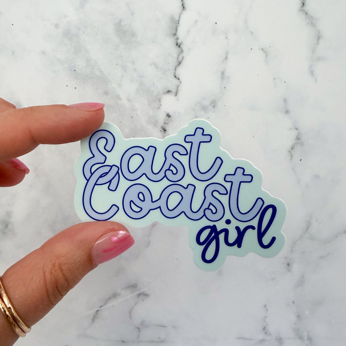 East Coast Girl Sticker