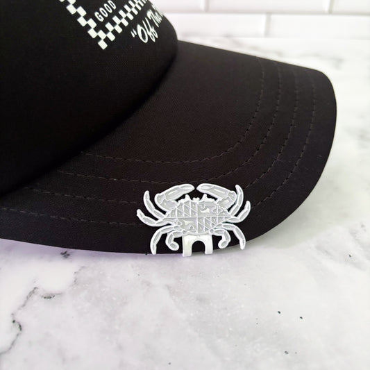 Maryland Crab Hat Clip