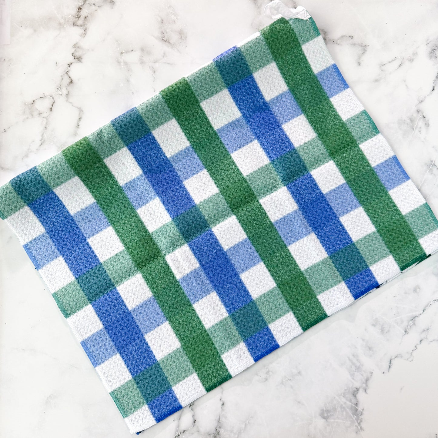 Winter Themed Double Sided Waffle Kitchen Dish Towel