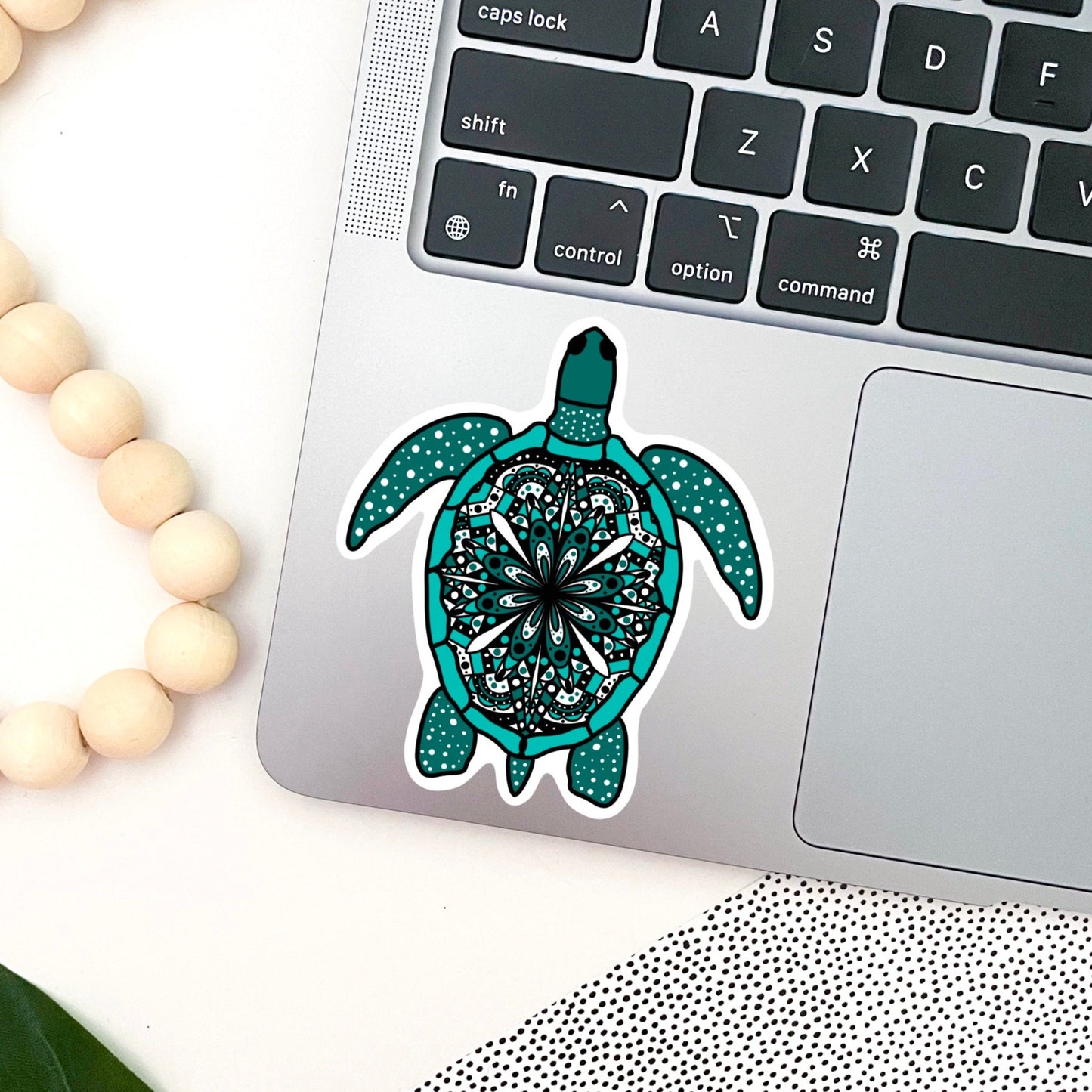 Sea Turtle Mandala Sticker