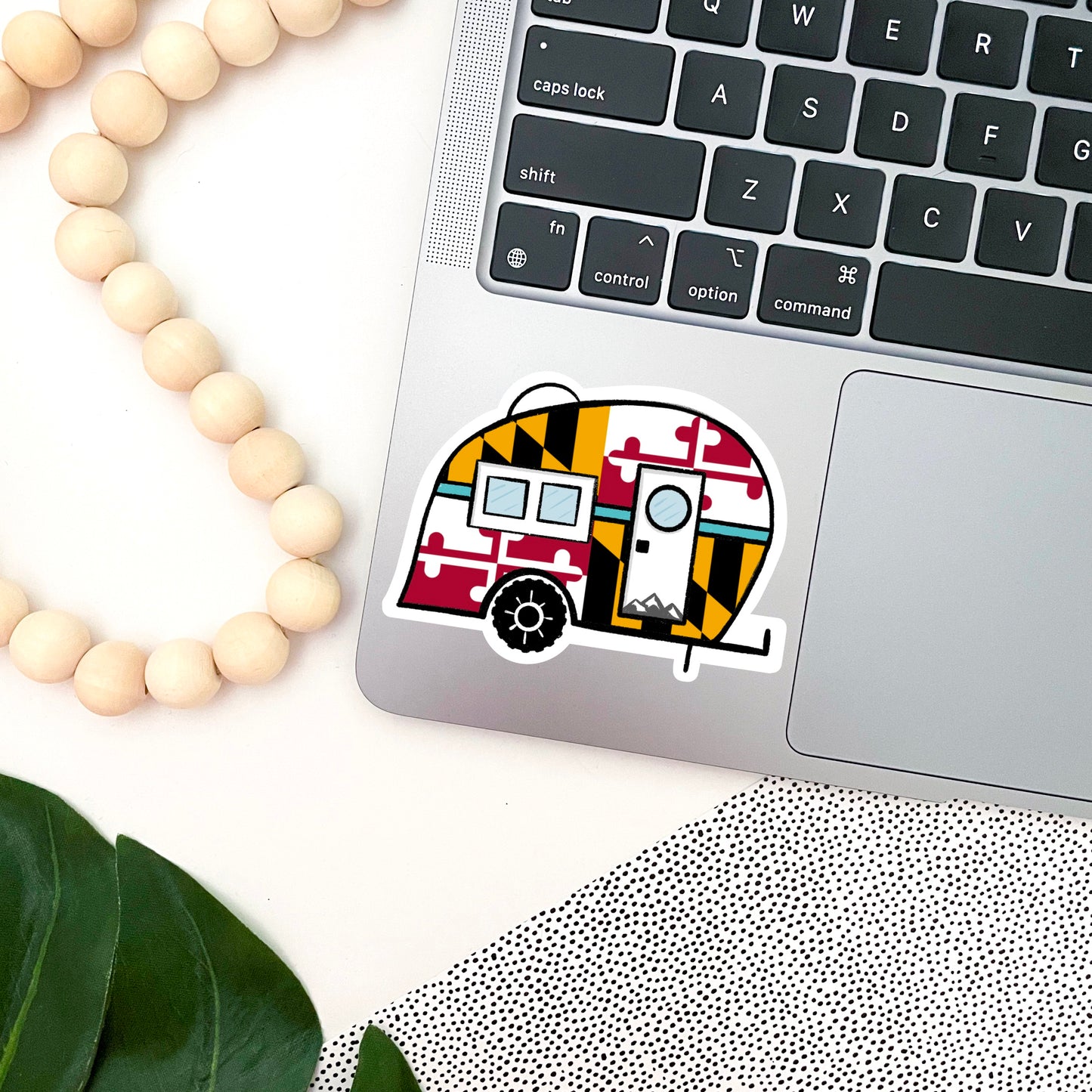 Maryland Teardrop Camper Sticker