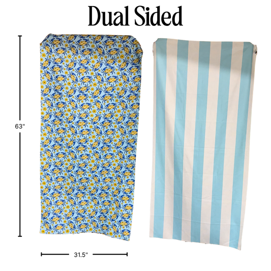 Maryland Blue Crab Beach Towel