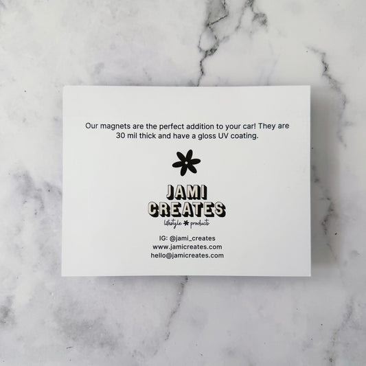 Baltimore Oriole Car Magnet