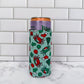 Christmas Crab Skinny Can Cooler