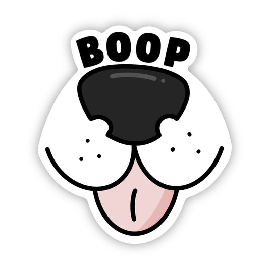 Dog Nose Boop Sticker