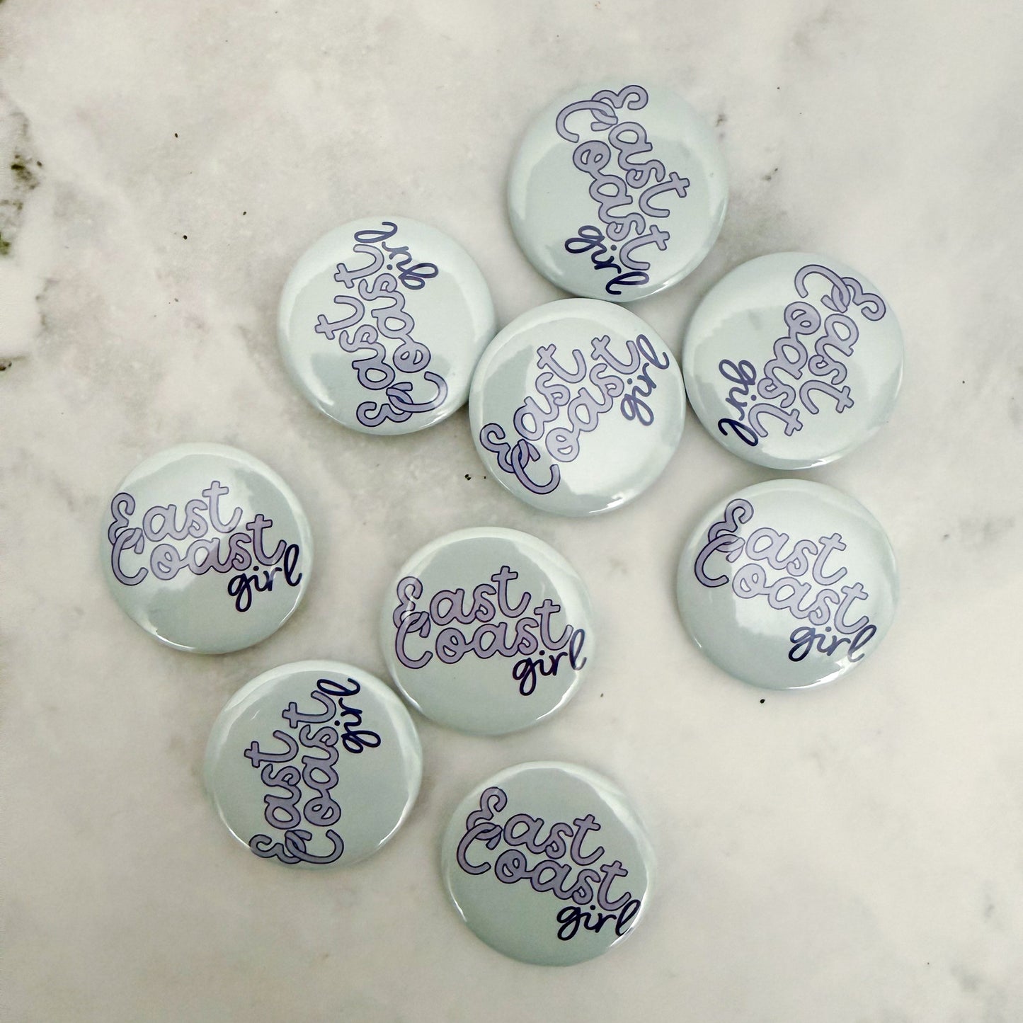 East Coast Girl Button / Badge