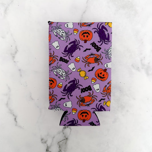 Halloween Crab Skinny Can Cooler