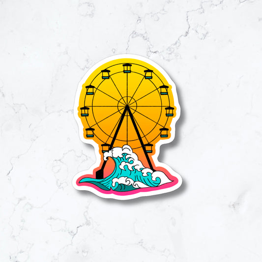 Ocean City Ferris Wheel Sticker