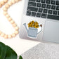 Black Eyed Susan Watering Can Sticker