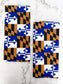 Ravens Flag Baltimore Maryland Kitchen Dish Tea Towel