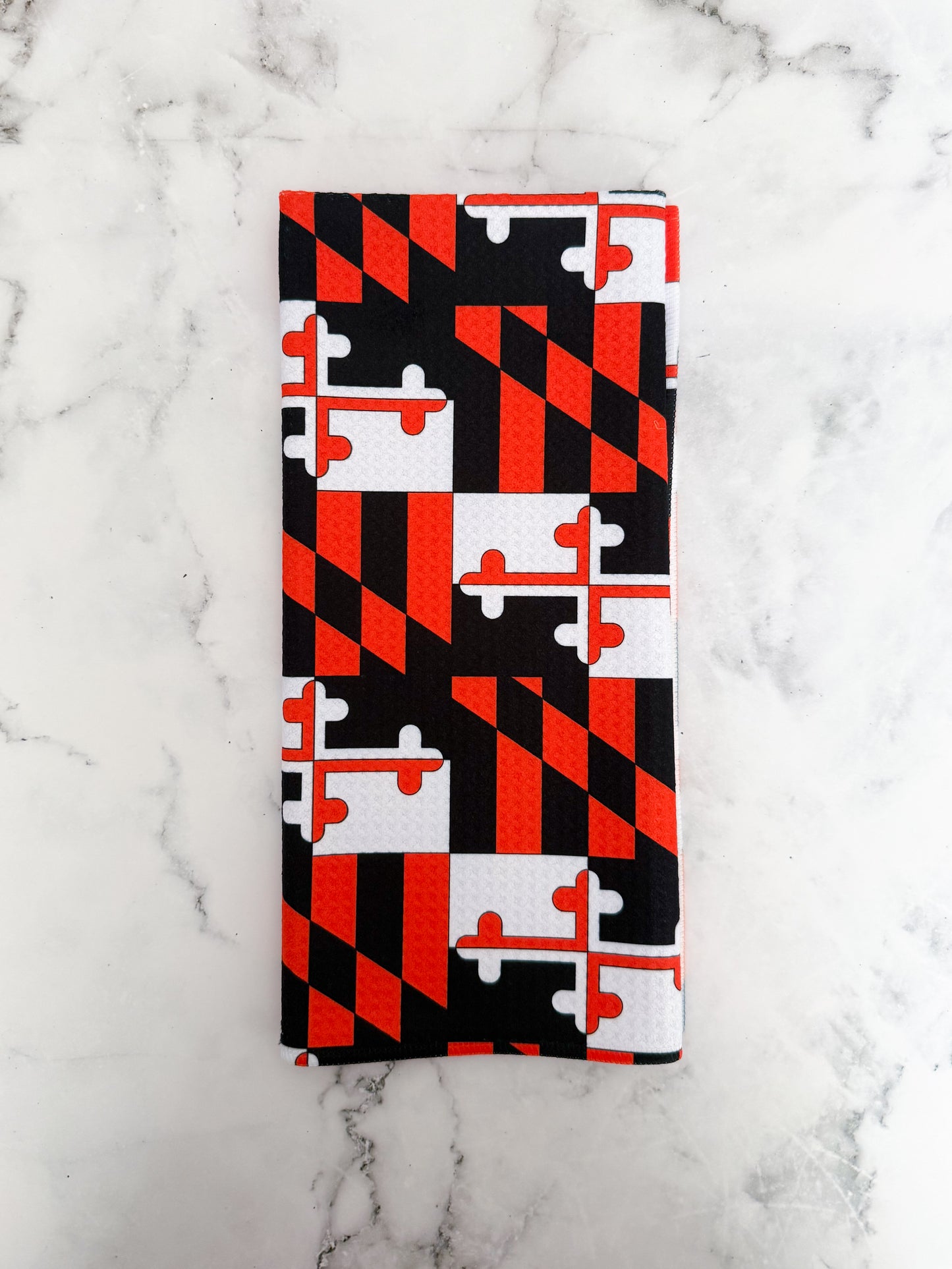Orioles Flag Baltimore Maryland Kitchen Dish Tea Towel