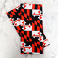 Orioles Flag Baltimore Maryland Kitchen Dish Tea Towel