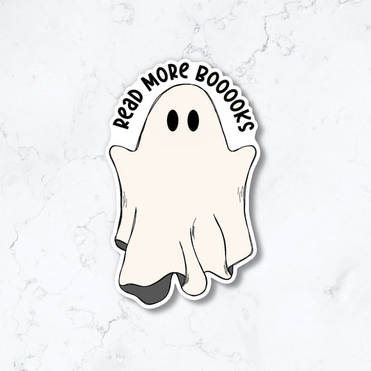 Read More Books Ghost Sticker