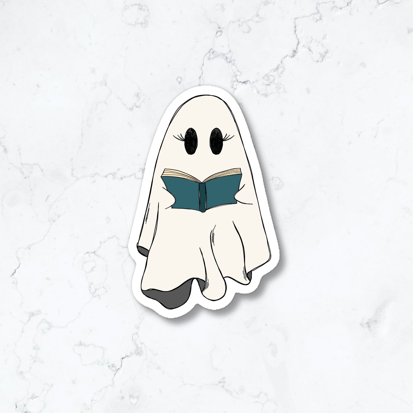 Ghost Reading Sticker
