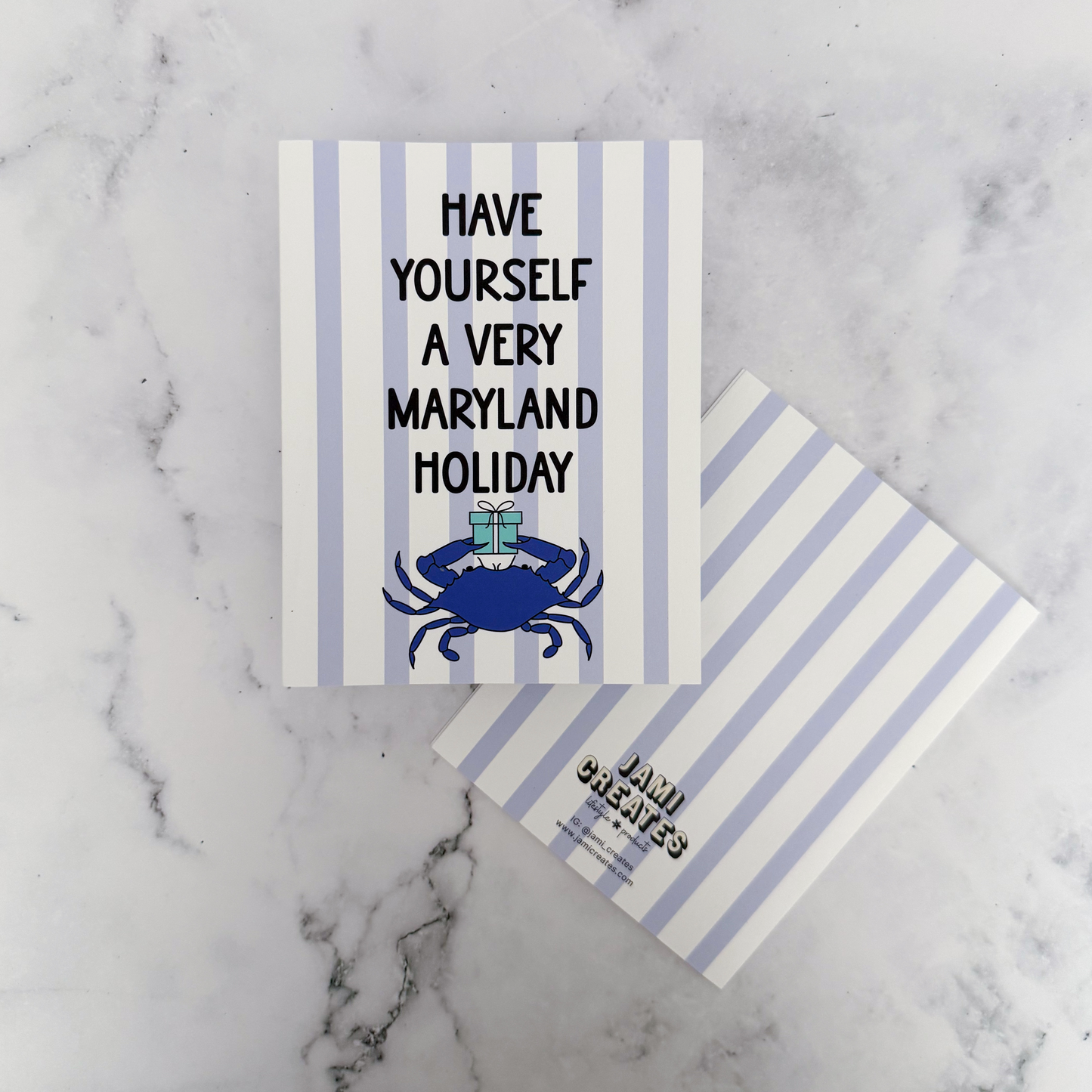 Have Yourself a Very Maryland Holiday Greeting Card
