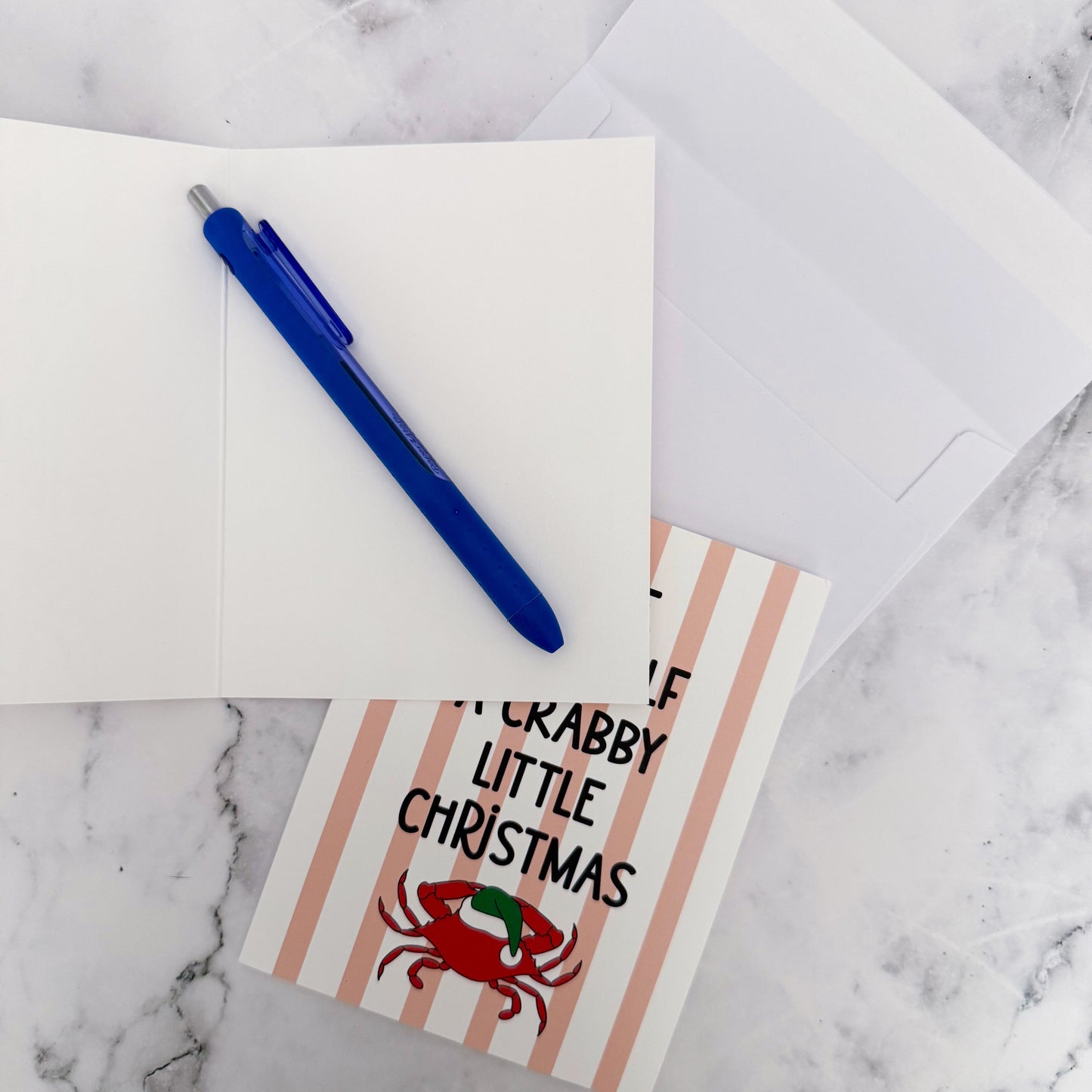Have Yourself a Crabby Little Christmas Greeting Card
