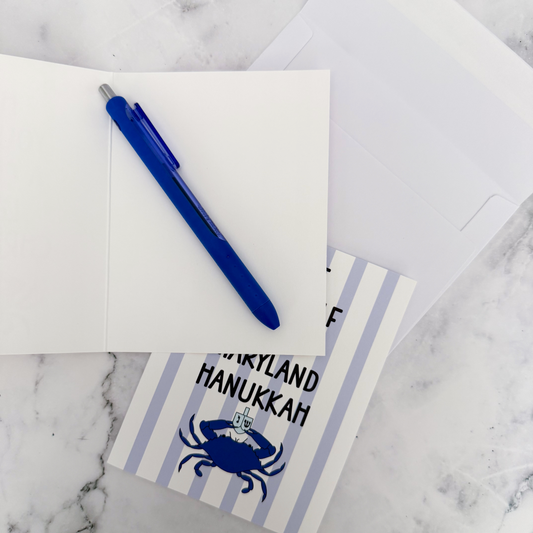 Have Yourself a Very Maryland Hanukkah Greeting Card