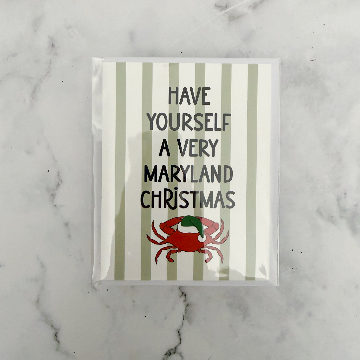 Have Yourself a Very Maryland Christmas Greeting Card