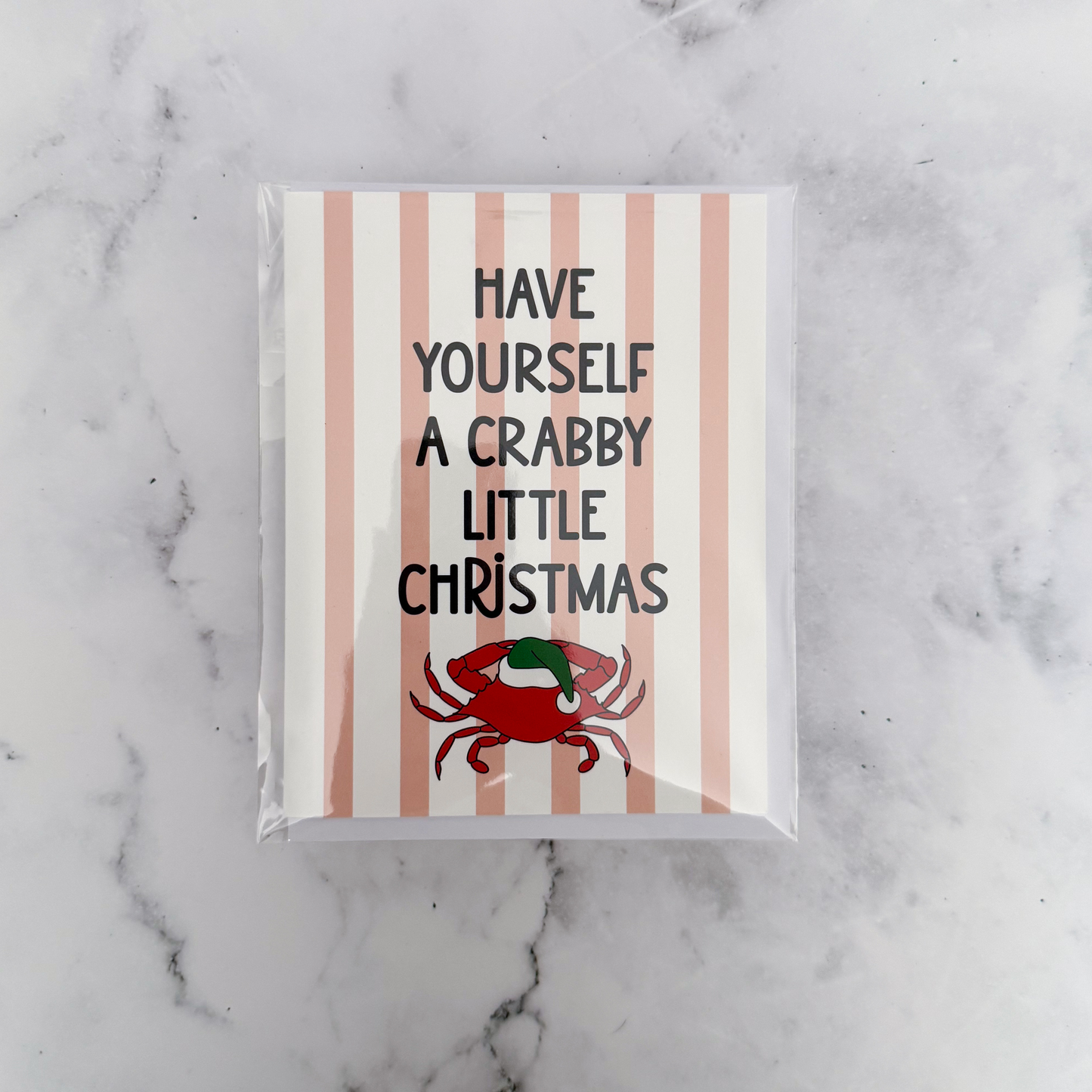 Have Yourself a Crabby Little Christmas Greeting Card
