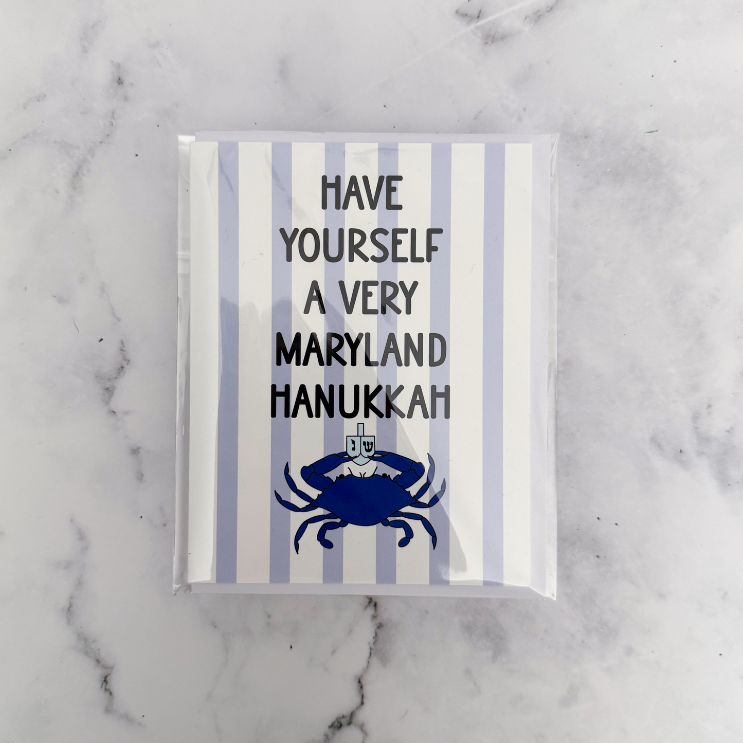 Have Yourself a Very Maryland Hanukkah Greeting Card