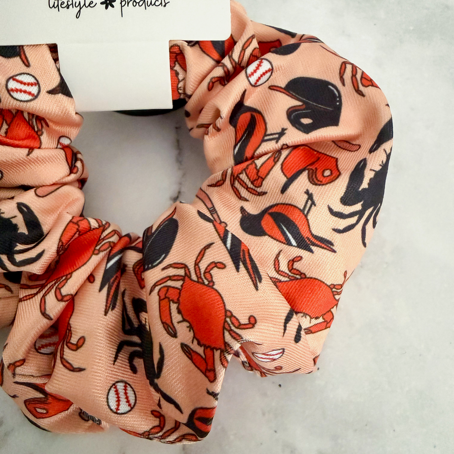 Baltimore Orioles Scrunchie