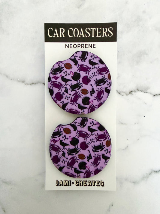 Baltimore Ravens Football Car Coasters