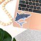 Cowboy Shark Sticker