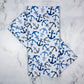 Navy Anchor Kitchen Towel