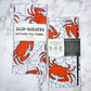 Spooky Maryland Crabs Kitchen Towel