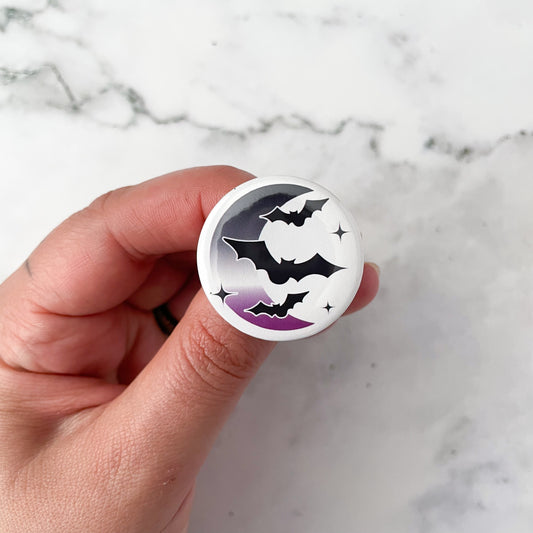 Asexual Pride Button / Badge (Buy 4 Get 1 FREE)