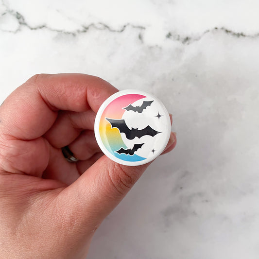 Pansexual Pride Button / Badge (Buy 4 Get 1 FREE)