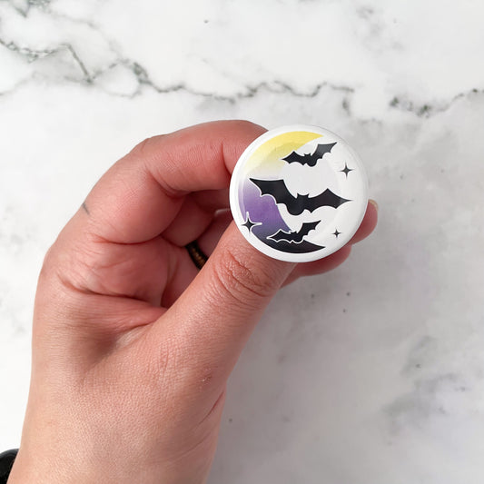 Nonbinary Pride Button / Badge