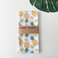 Pineapple Patterned Waffle Kitchen Dish Towel