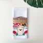 Maryland Mushroom & Gnome Friends Waffle Towel