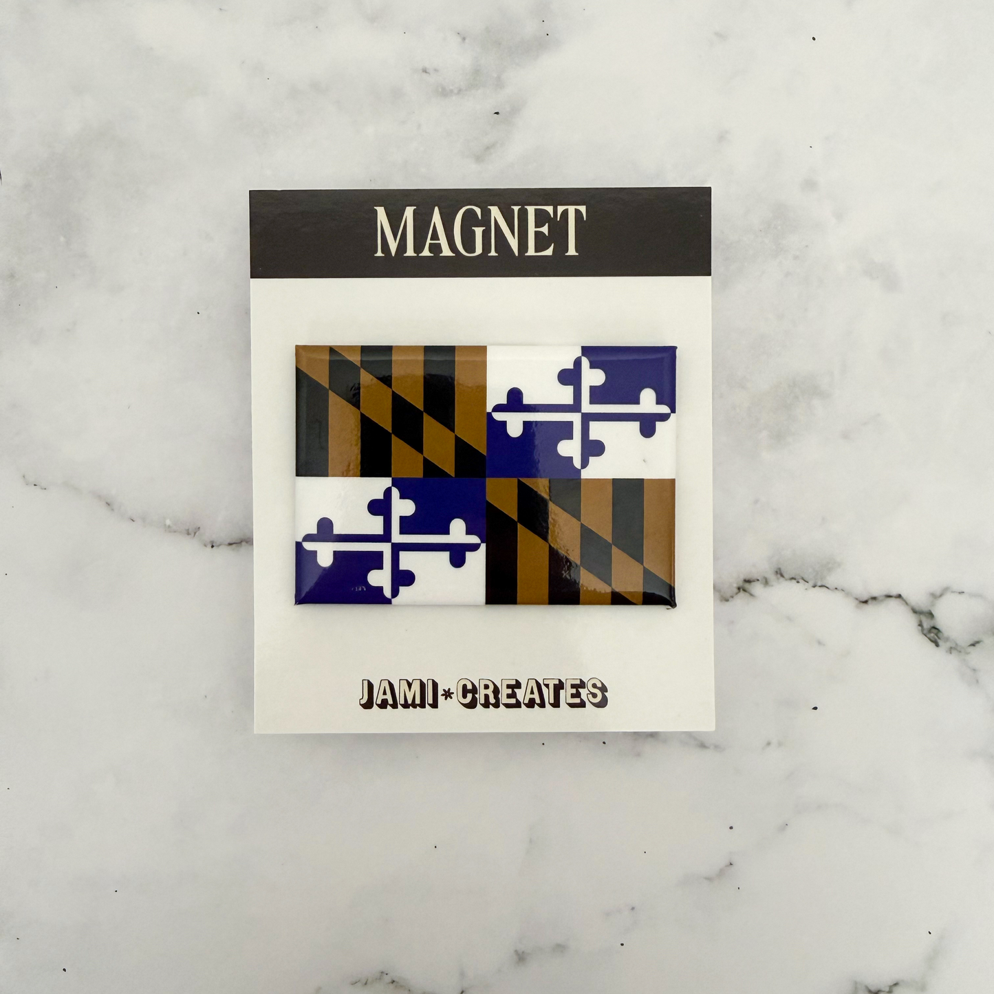Ravens Football Maryland Flag Fridge Magnet