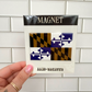 Ravens Football Maryland Flag Fridge Magnet
