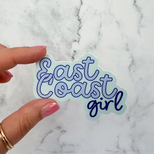 East Coast Girl Sticker