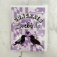 “Congrats Lovebirds” Ravens-Inspired Greeting Card