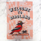 Welcome to Birdland Orioles Garden Flag