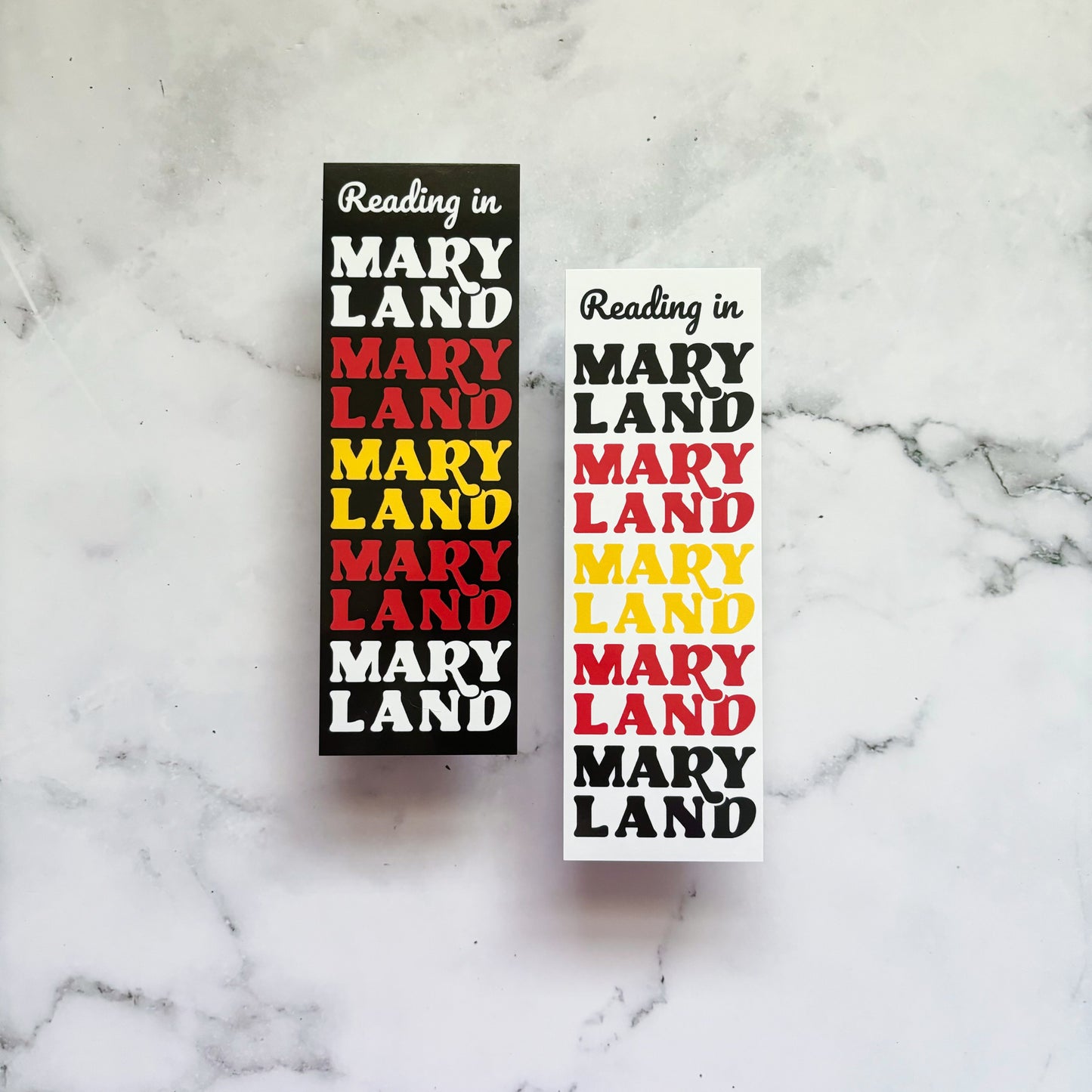 Reading in Maryland Bookmark Set