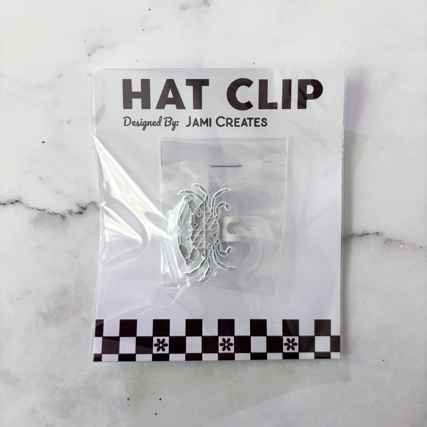 Maryland Crab Hat Clip