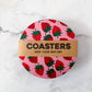 Strawberry Coasters