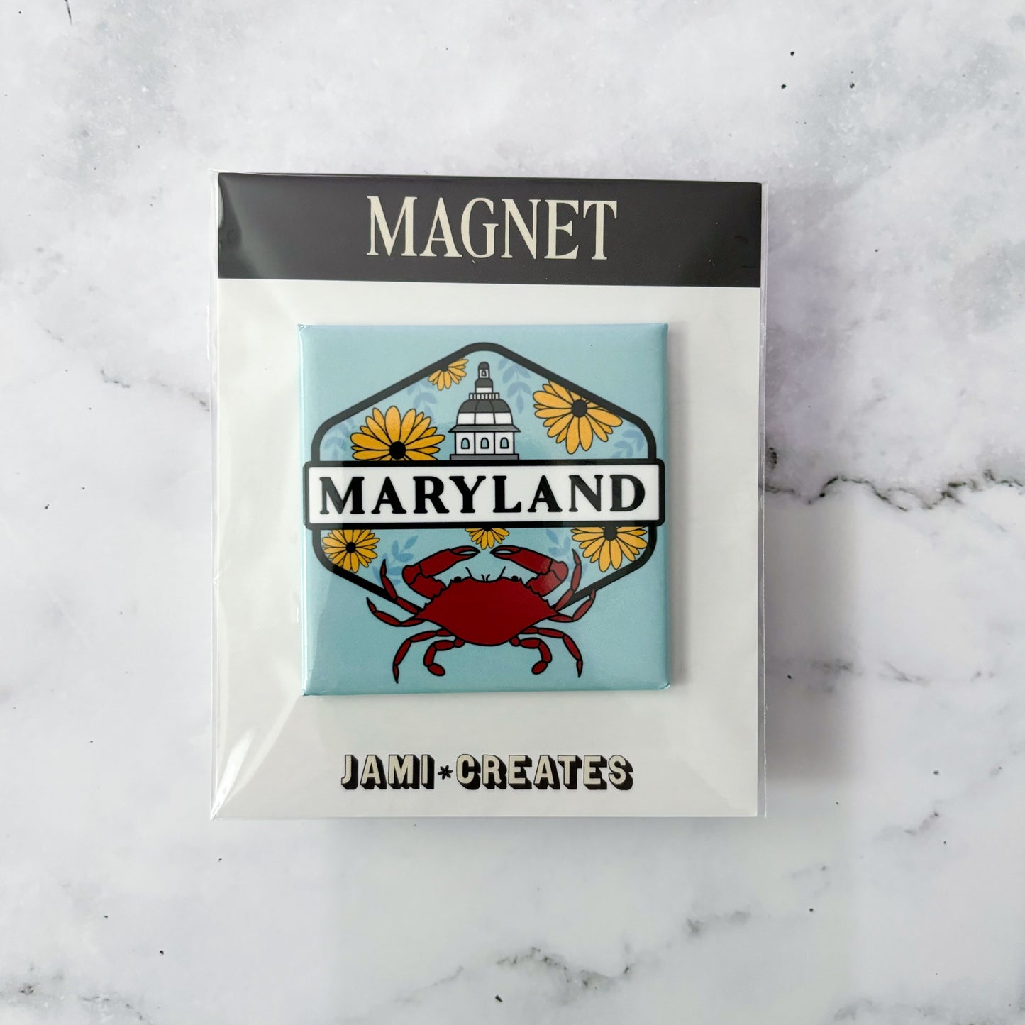 Maryland State Capital  Fridge Magnet