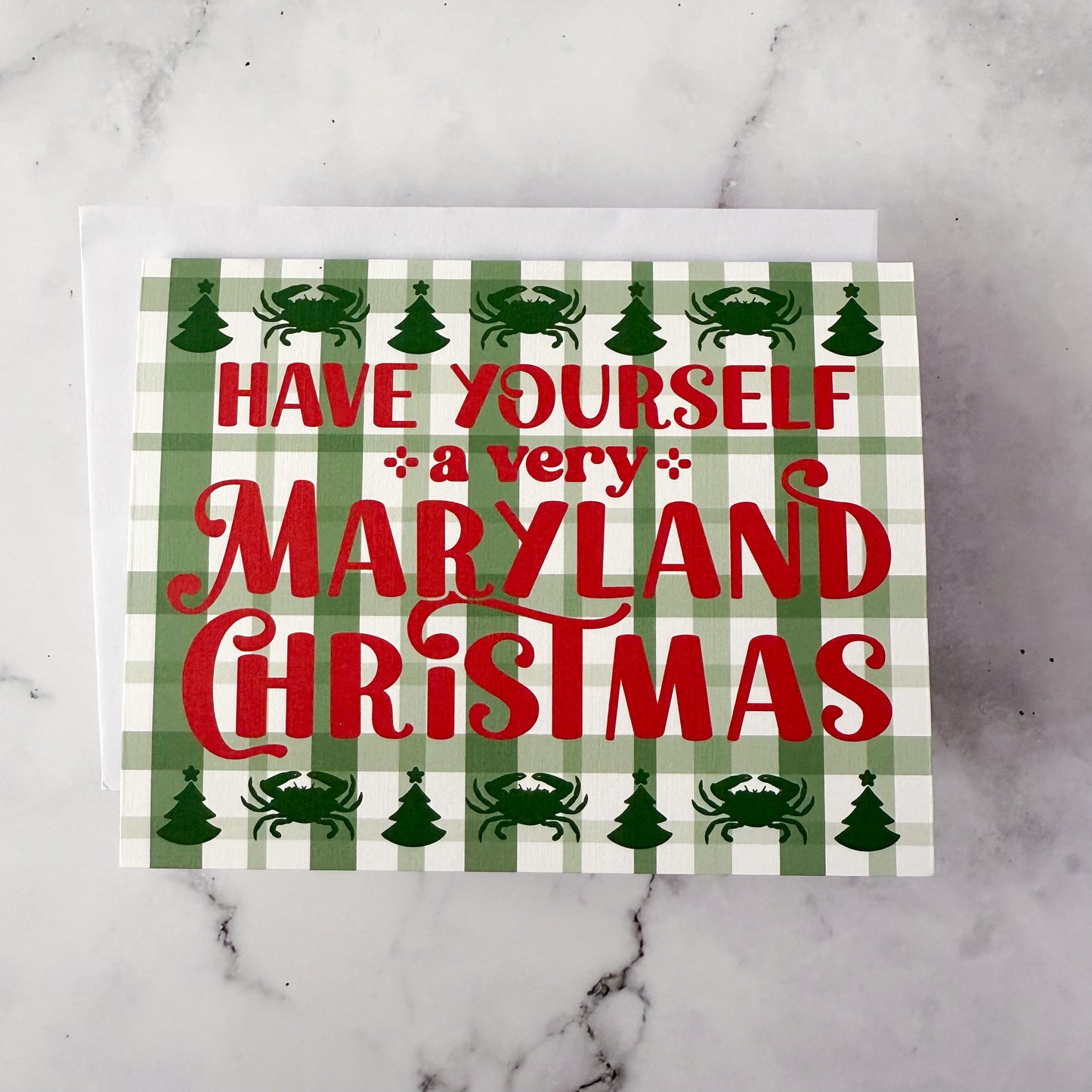 Have Yourself a Very Maryland Christmas Greeting Card