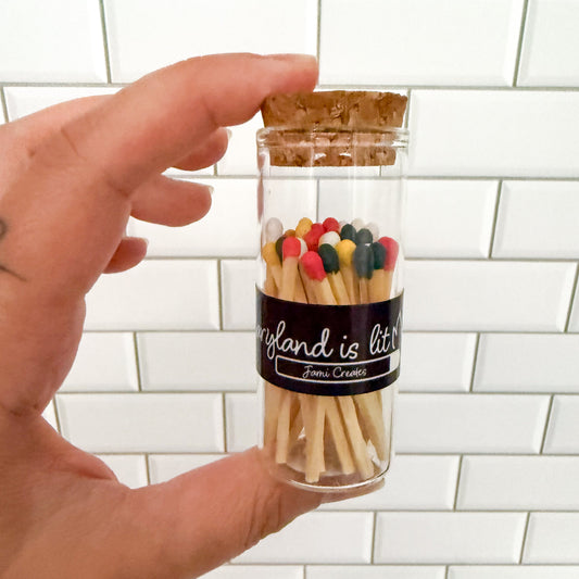 Maryland Is Lit Matchstick Holder