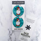 Teal Maryland Gnome Car Coasters
