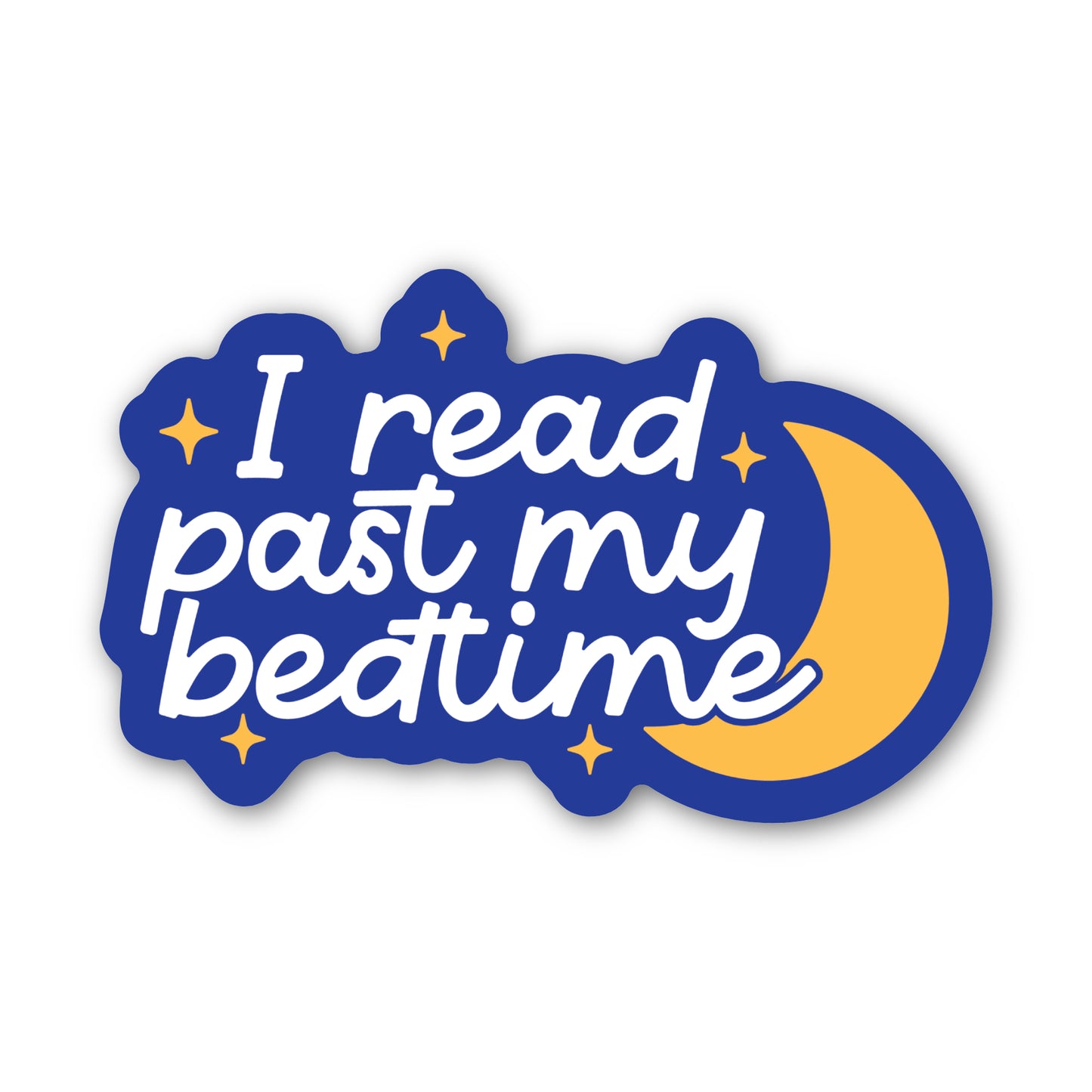 I Read Past My Bedtime Sticker